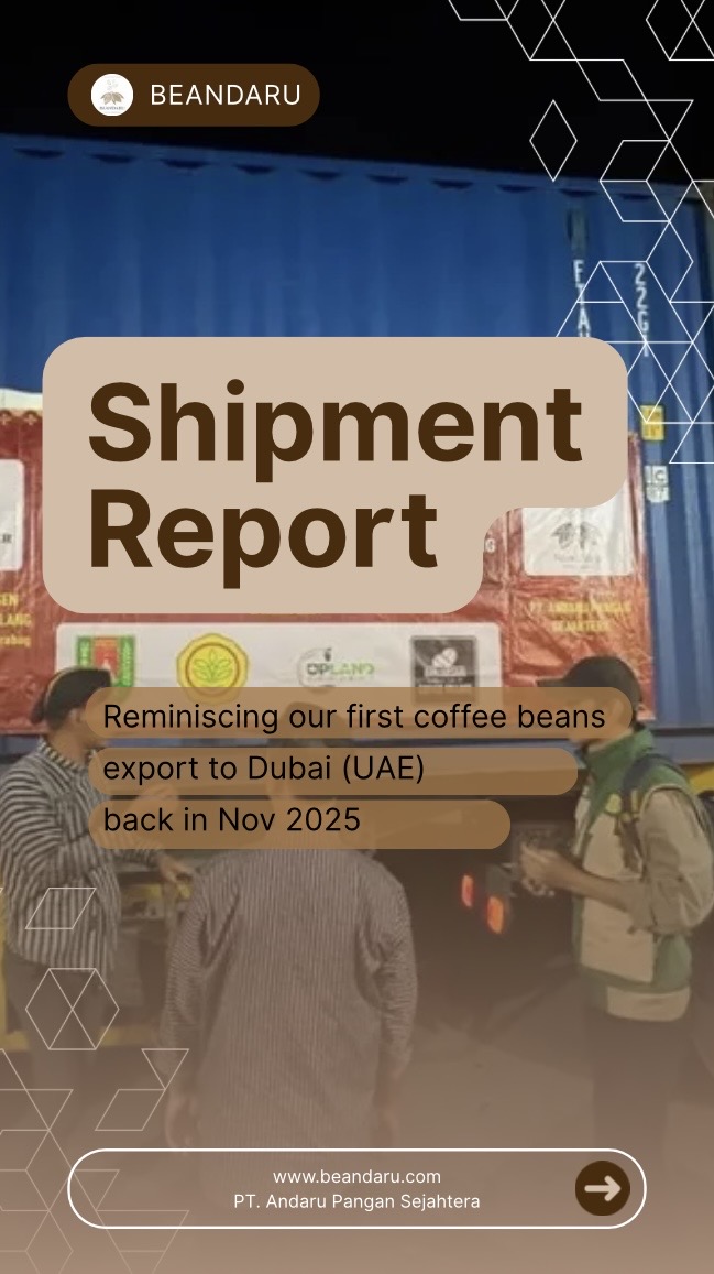 Reminiscing Our First Green Coffee Beans Shipment to Dubai (UAE)